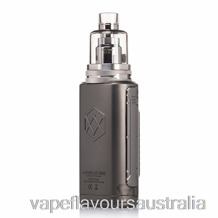 Vape Nicotine Australia FreeMaX Maxus MAX 168W Starter Kit Gunmetal